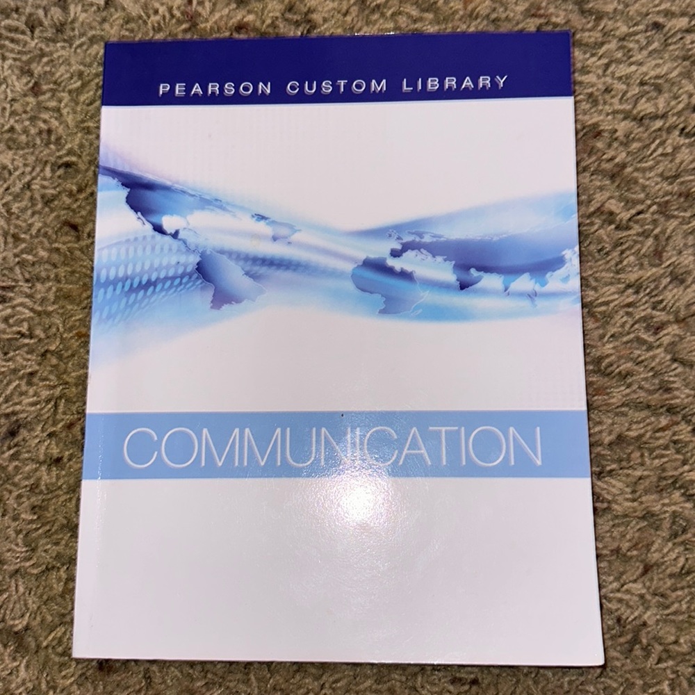 Pearson custom library COMMUNICATION